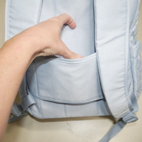 Vera Bradley Campus Backpack Work Travel Laptop Trolley Sea Air Floral NWT - Picture 10 of 15